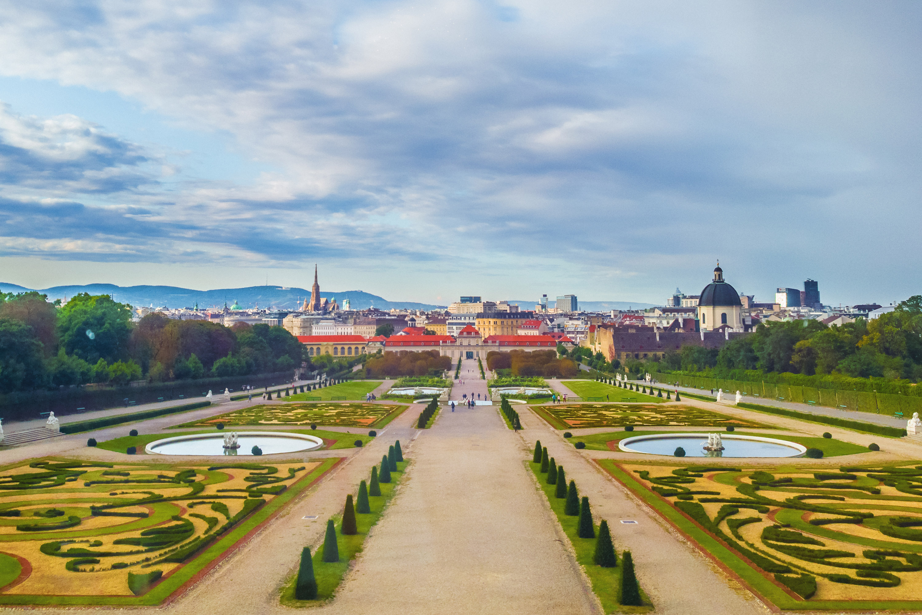 Discover Central Europe Globus Tours   Belvedere Vienna 3000x2000 